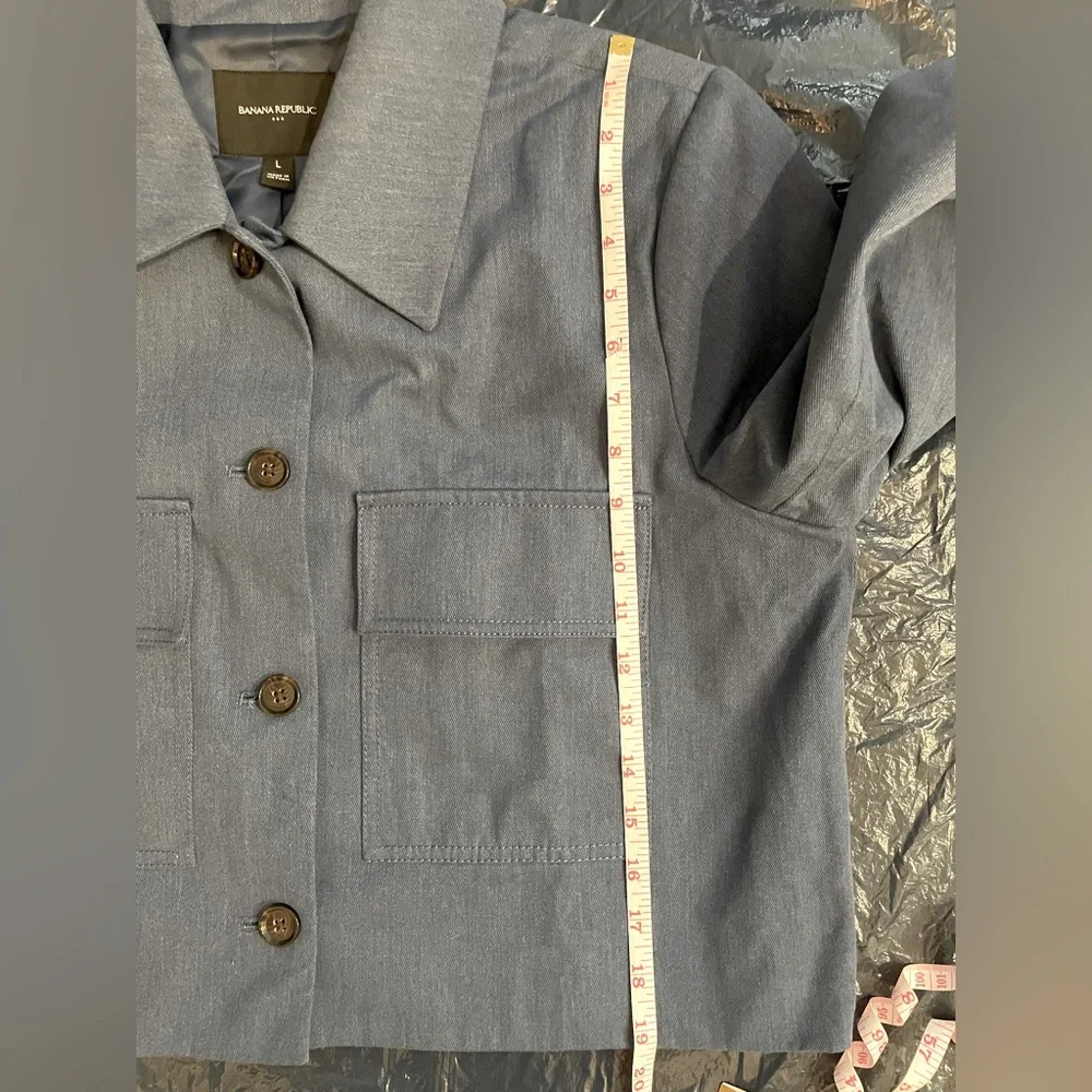 Banana Republic women’s short pocket jacket - Picture 12 of 14